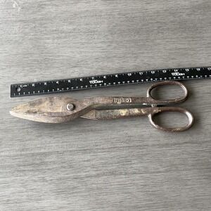 Vintage Wiss 18 Tin Metal Shears Snips‎ Hand Tool 13.875" L Heavy Duty